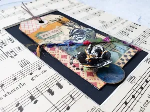 12 "Birds of Song" Collages by Sandra Eckert