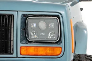 5"x7" LED Headlights | DOT Approved | Jeep Cherokee XJ 2WD/4WD (1984-2001) PN# RCH5200