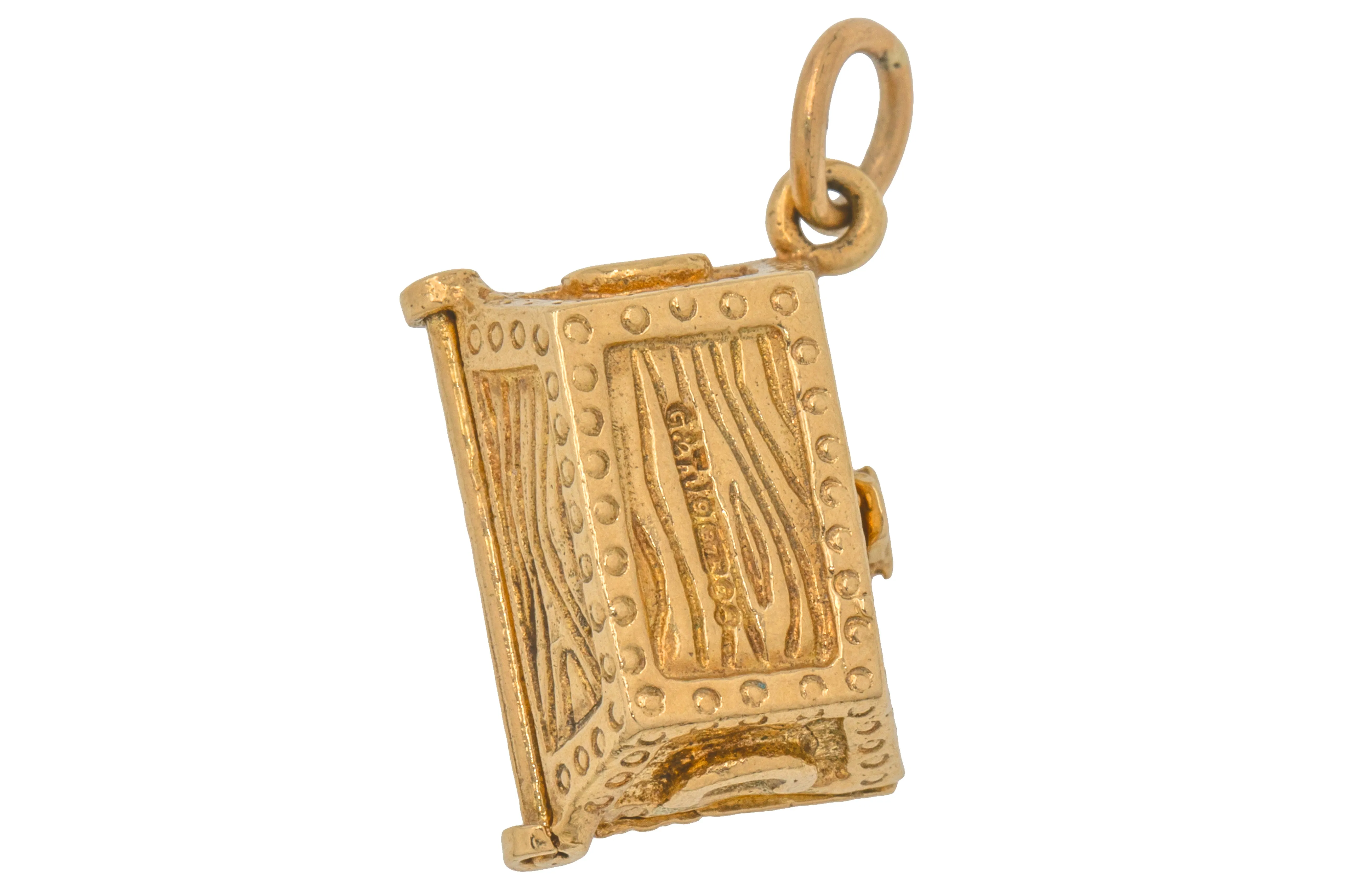9ct Gold Treasure Chest Charm