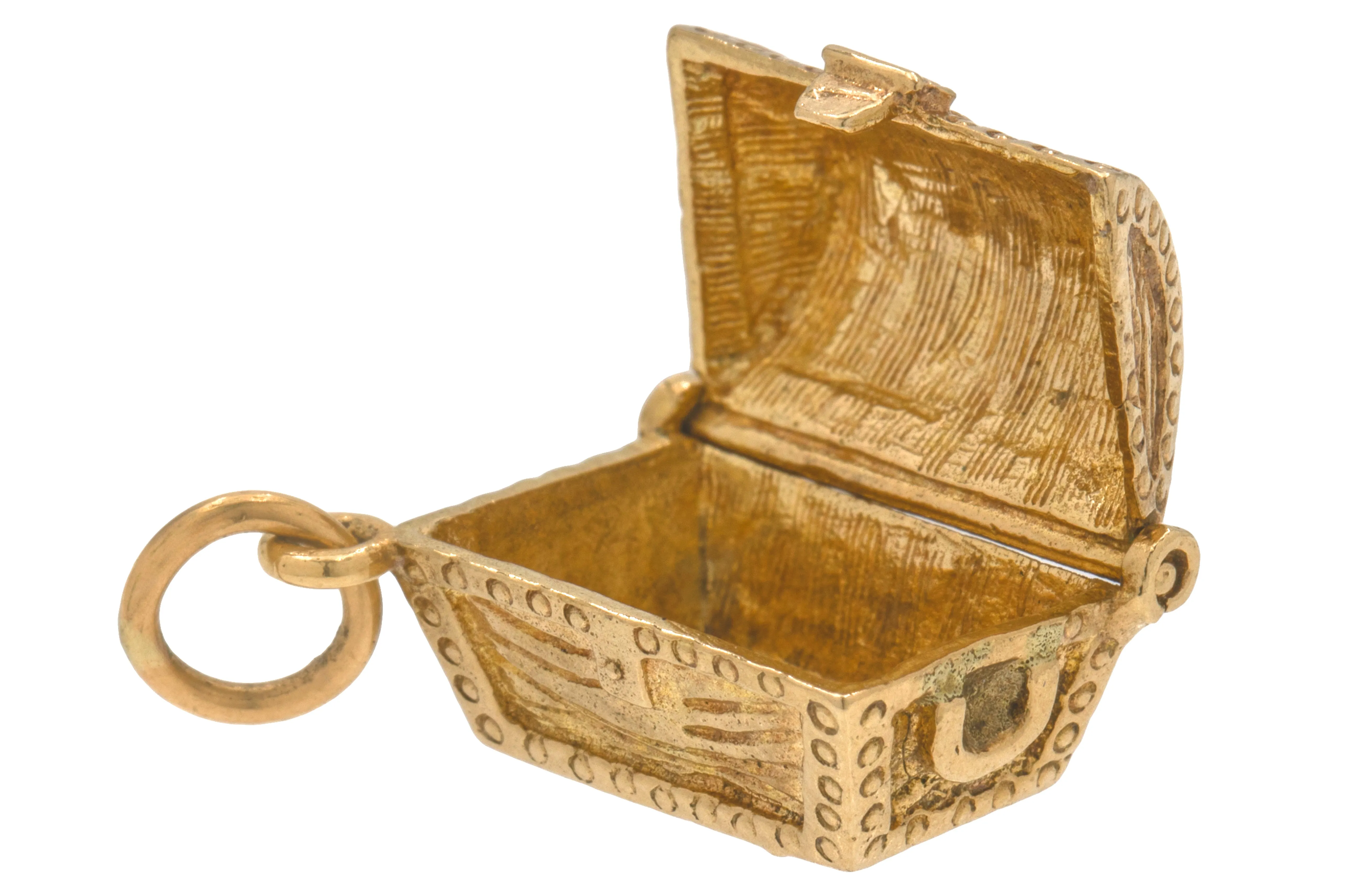 9ct Gold Treasure Chest Charm