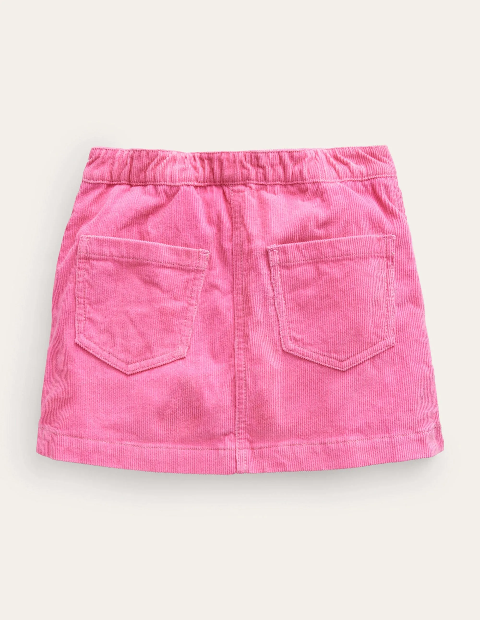 A-Line Mini Skirt-Mid Pink