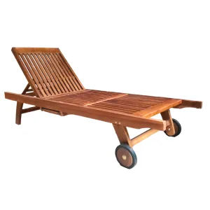 Abr Eco Sun Lounger with Tray