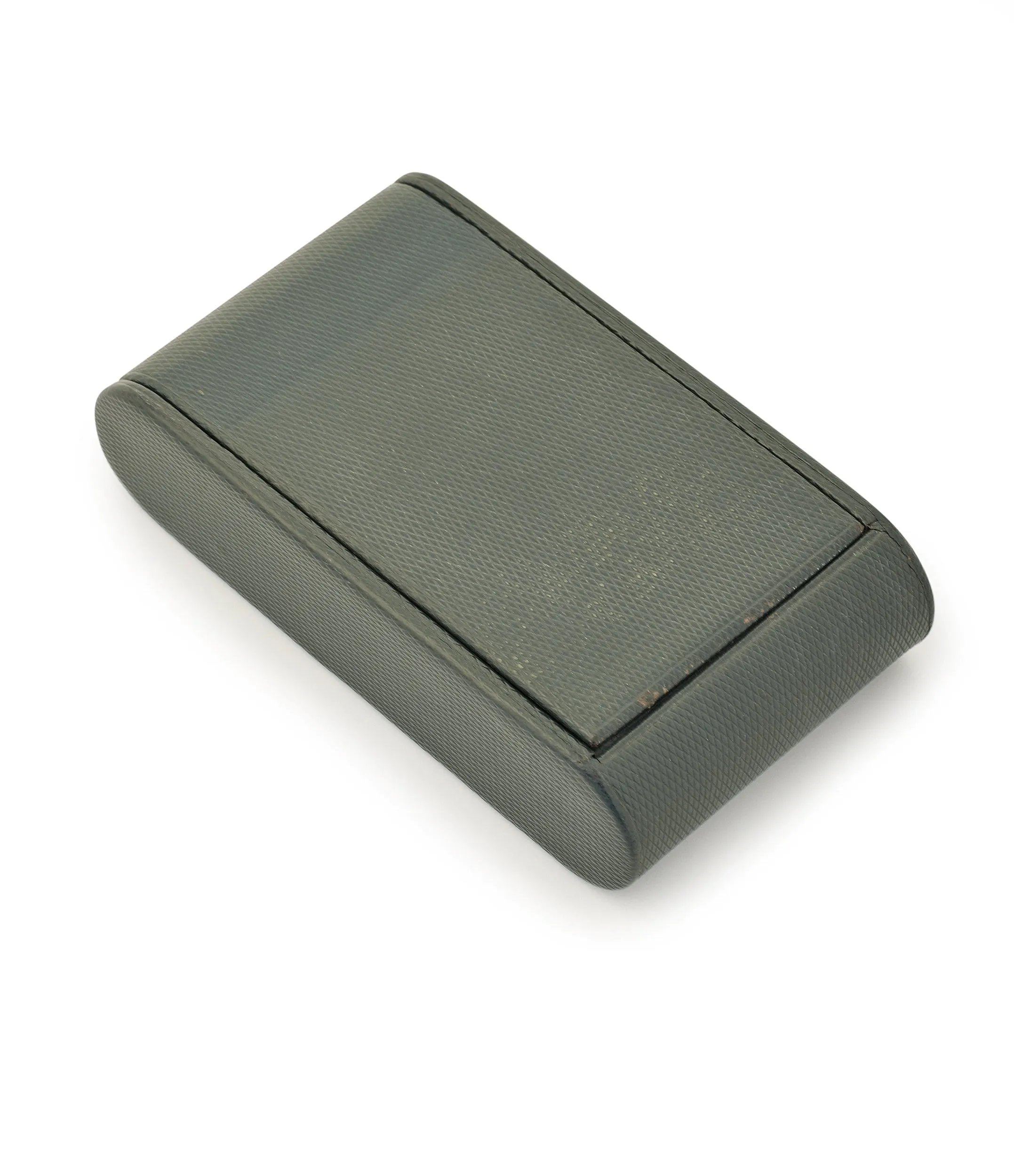 Ados Triple Calendar | Steel & Green Leather