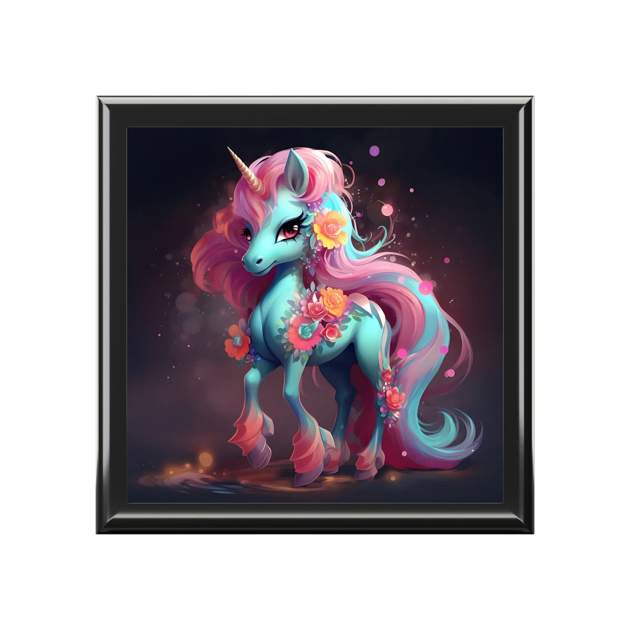 Anime Style Unicorn Gift & Jewelry Box