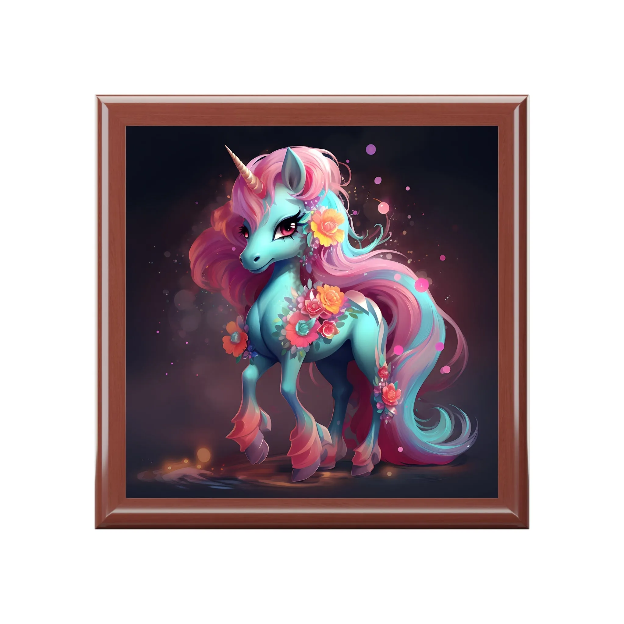 Anime Style Unicorn Gift & Jewelry Box