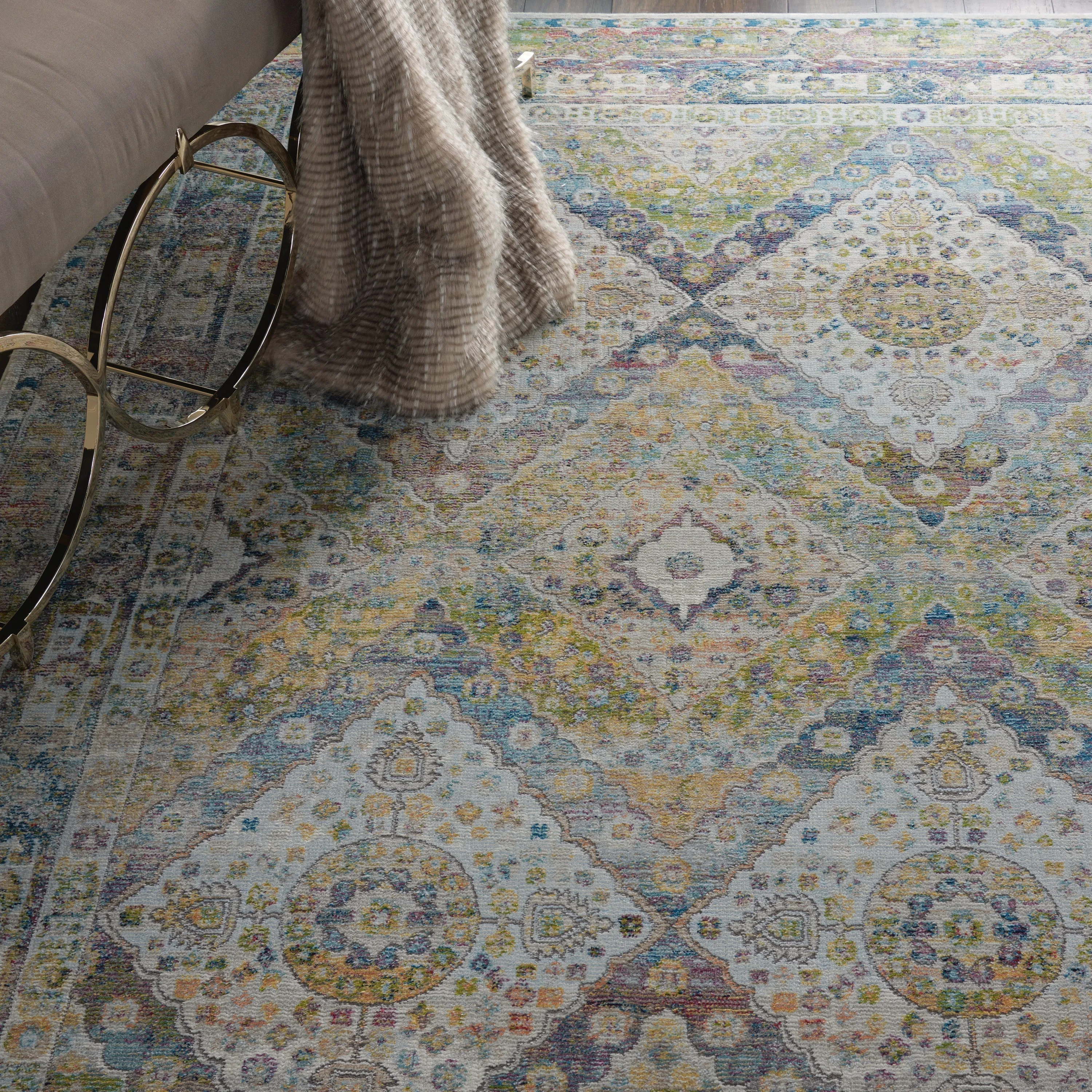 Ankara Global Blue/Green Rug