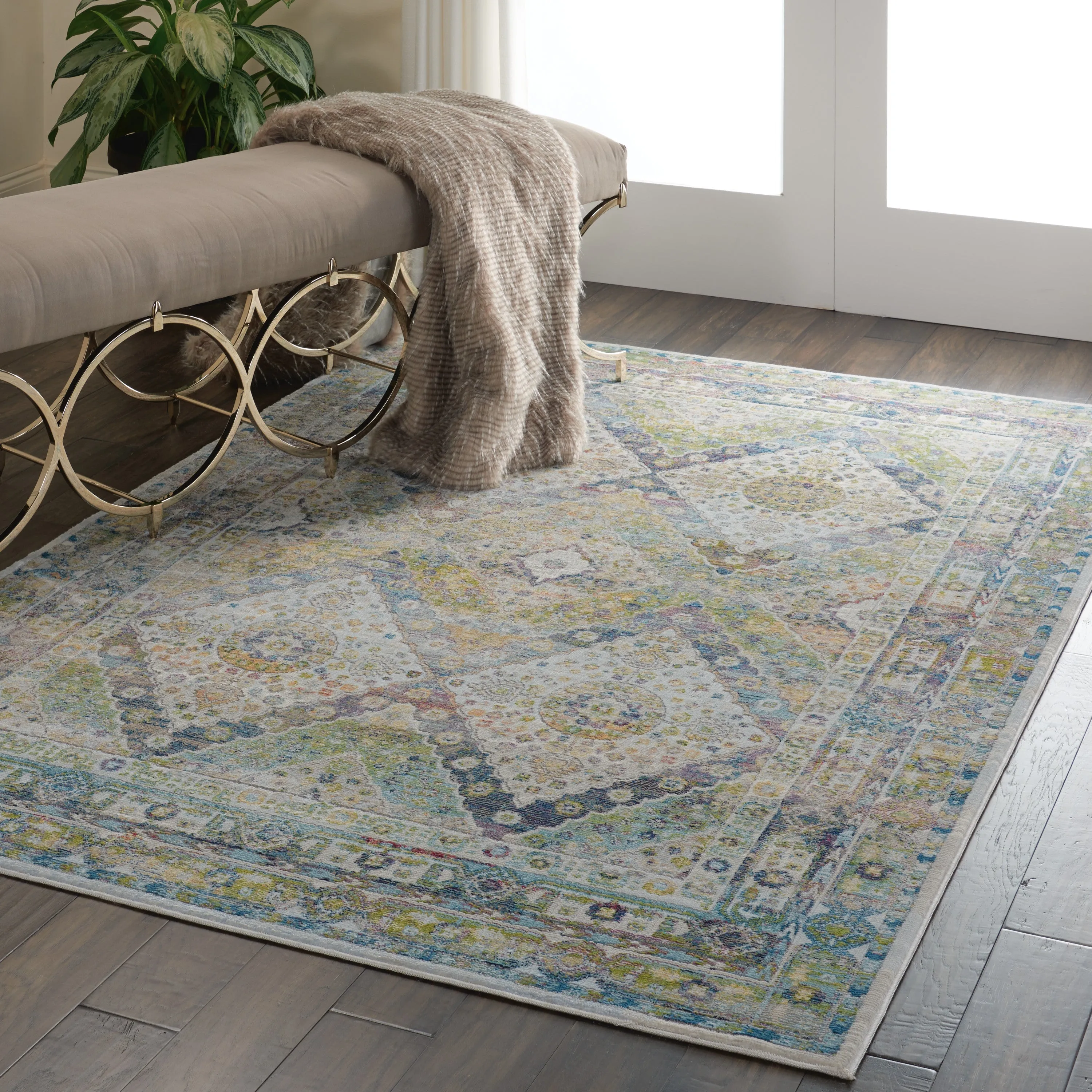 Ankara Global Blue/Green Rug
