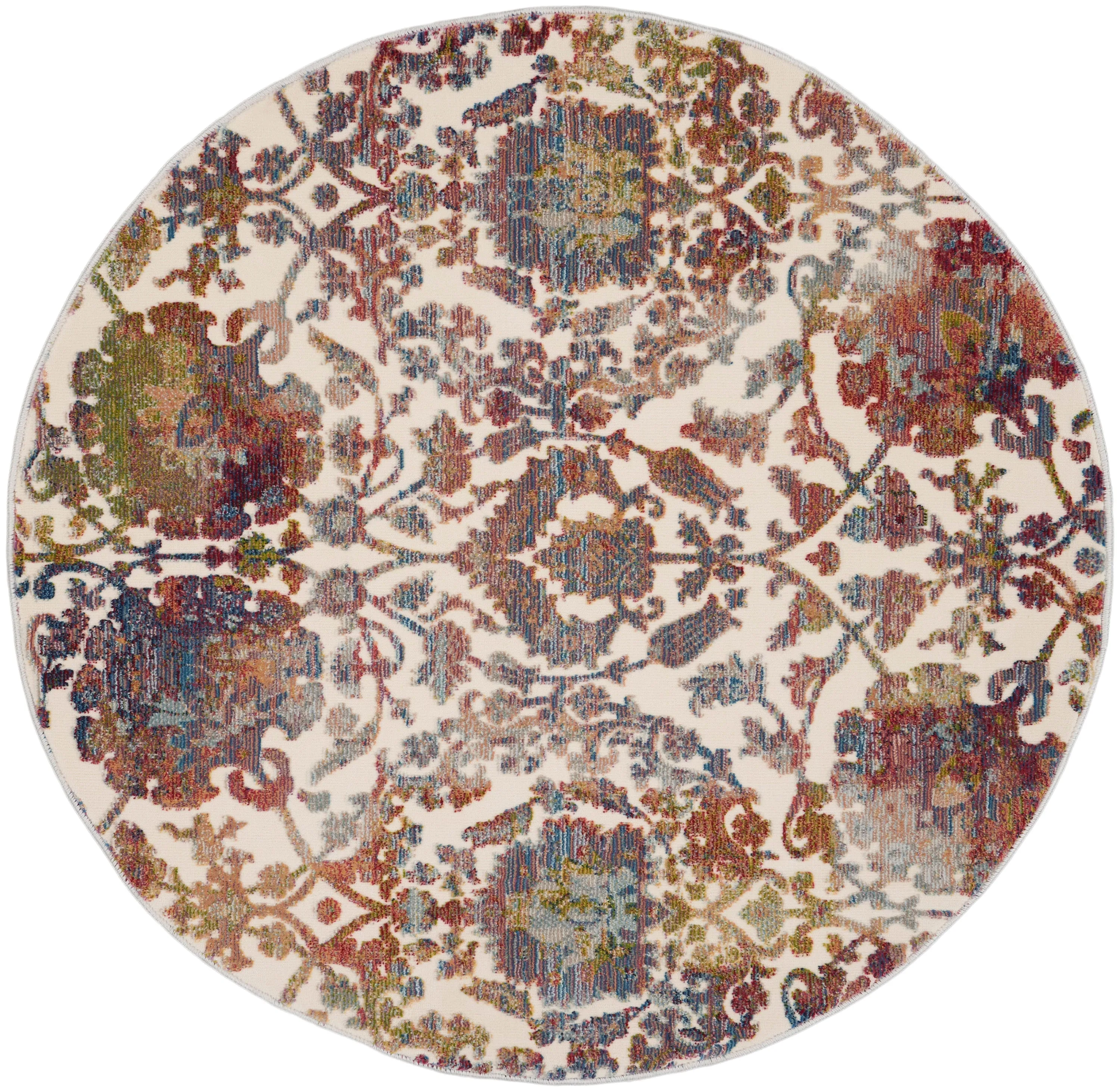 Ankara Global White/Multicolor Rug
