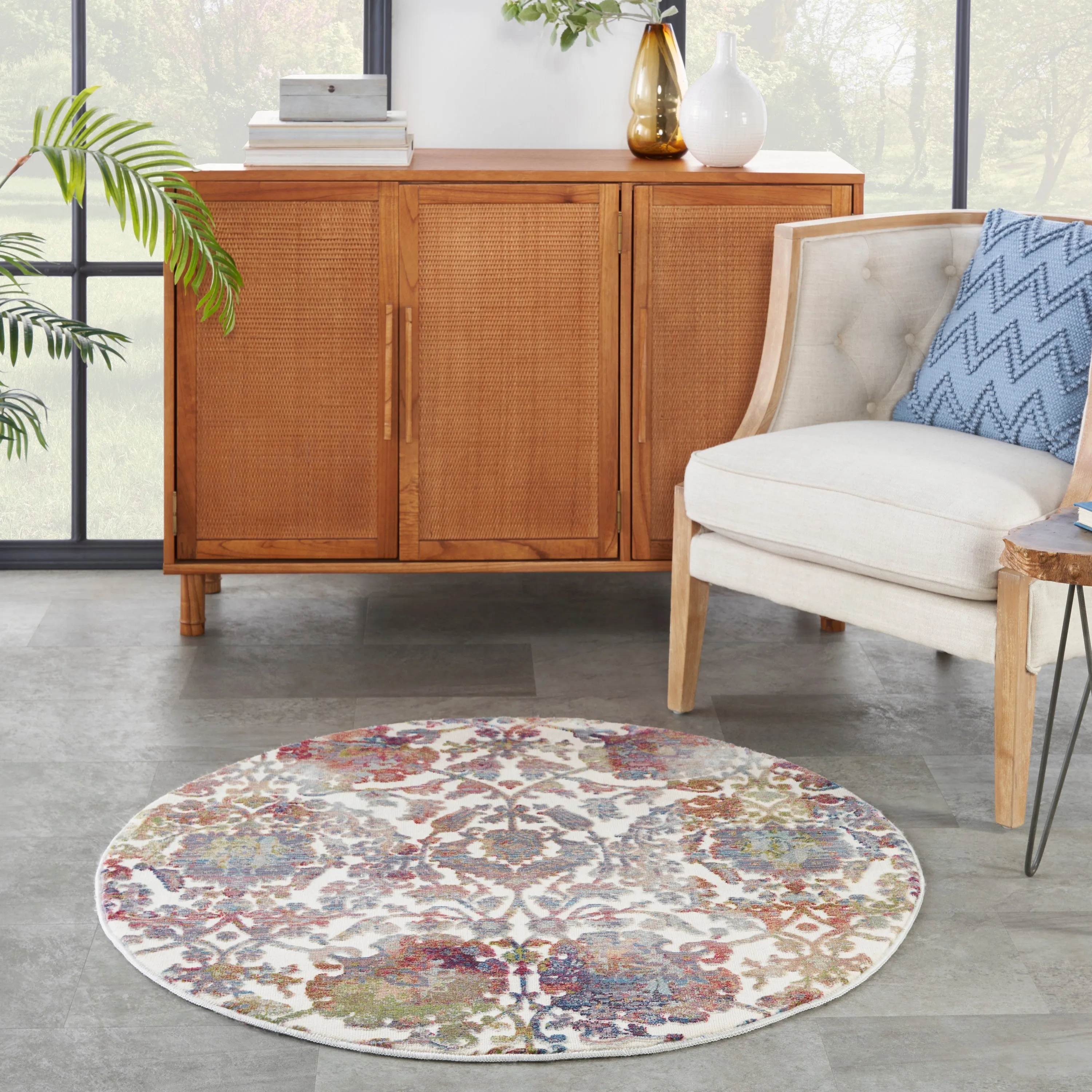 Ankara Global White/Multicolor Rug