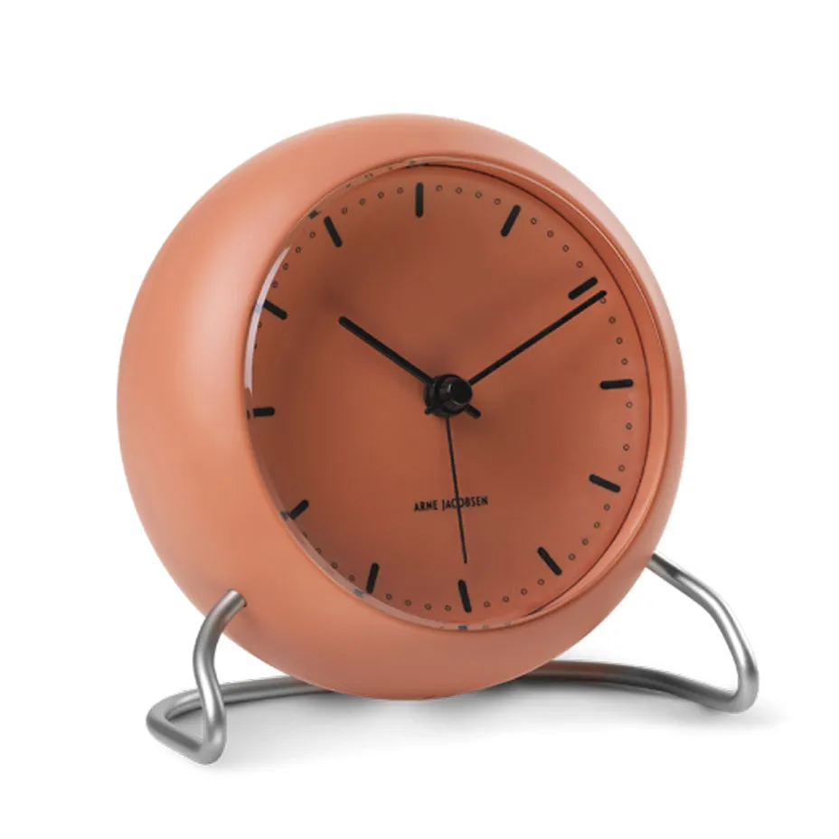 Arne Jacobsen - City Hall Alarm Clock - Pale Orange