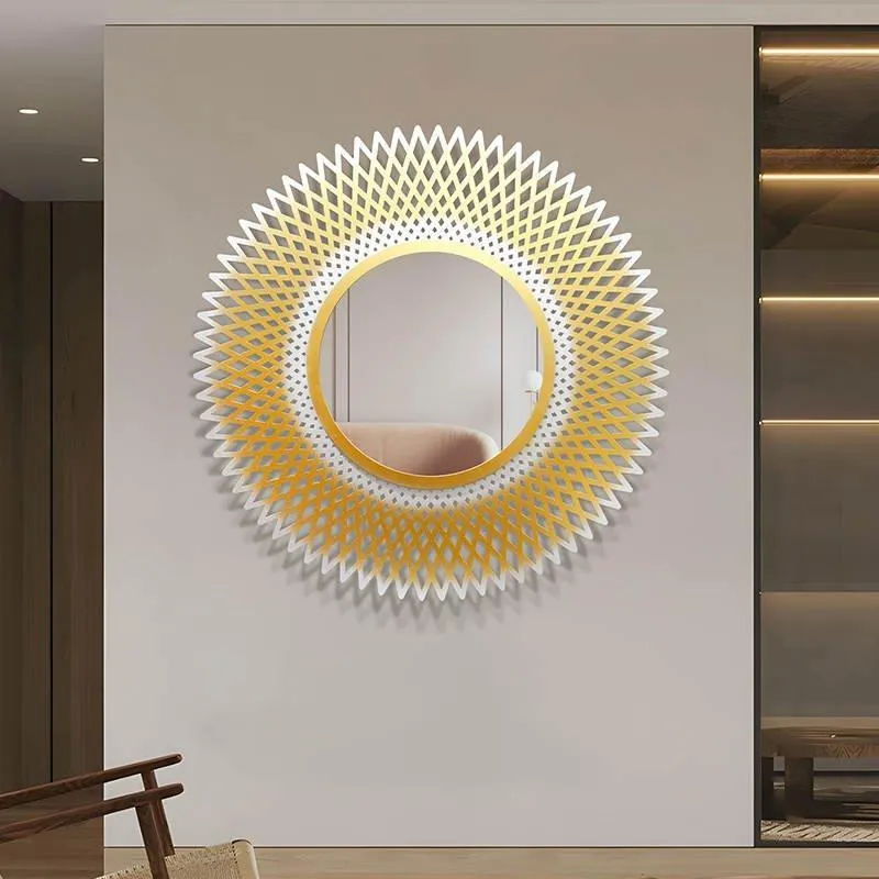 ArtisanGlow: Extra Large Handcrafted Wall Mirror