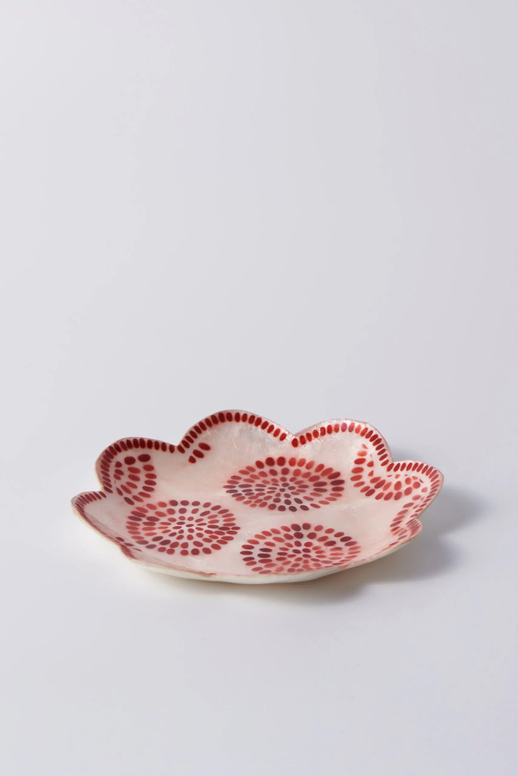 ATLANTIC CIRCLE DISH RED