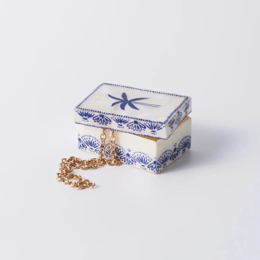Atlantic Palm Box Blue