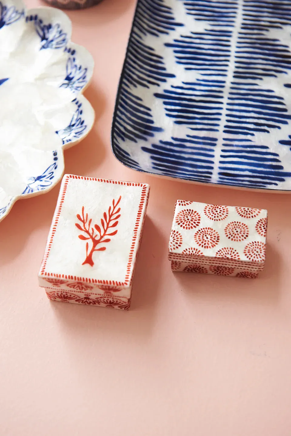 Atlantic Spot Box Pink