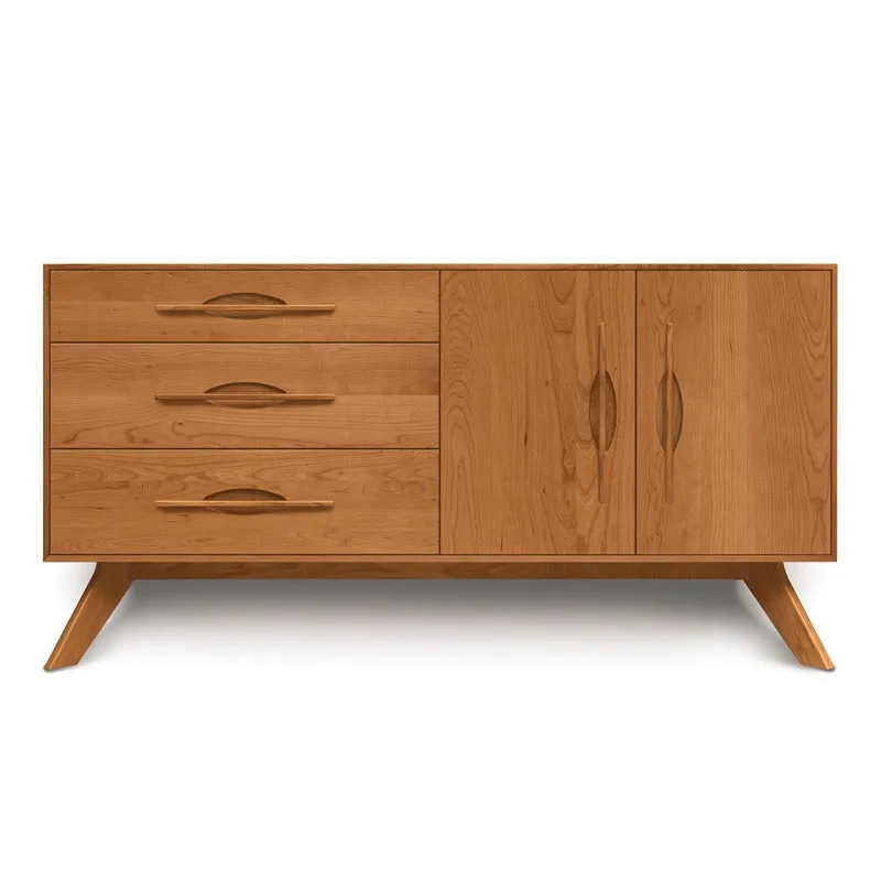 Audrey Buffet 3 Drawer On Left, 2 Door On Right
