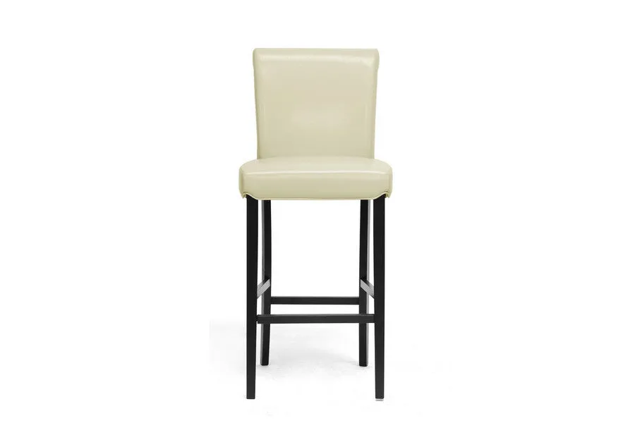 Baxton Studio Bianca Modern Bar Stool in Set of 2