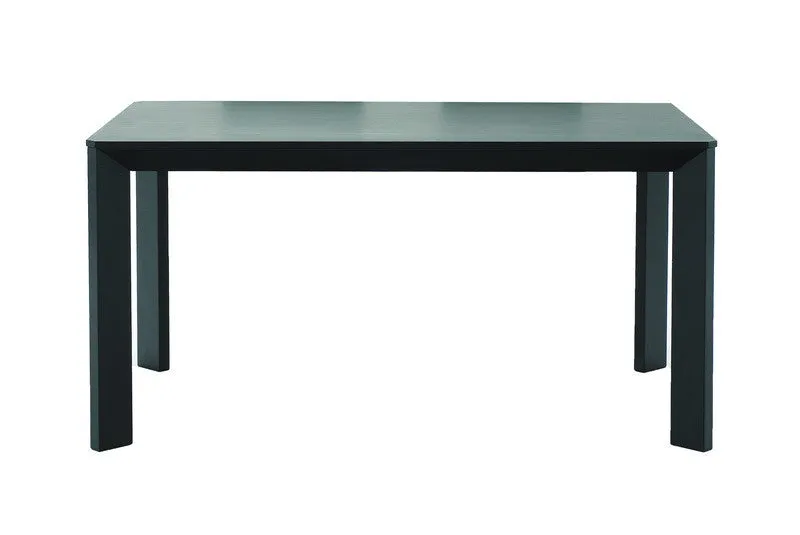 Baxton Studio Moira Black Wood Modern Dining Table
