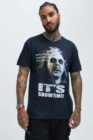Beetle Juice Strange And Unusual Short Sleeve Tee - Black