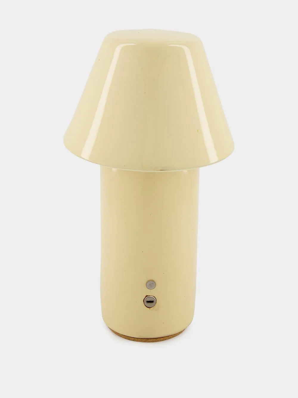 Beige Ceramic Wireless Lamp
