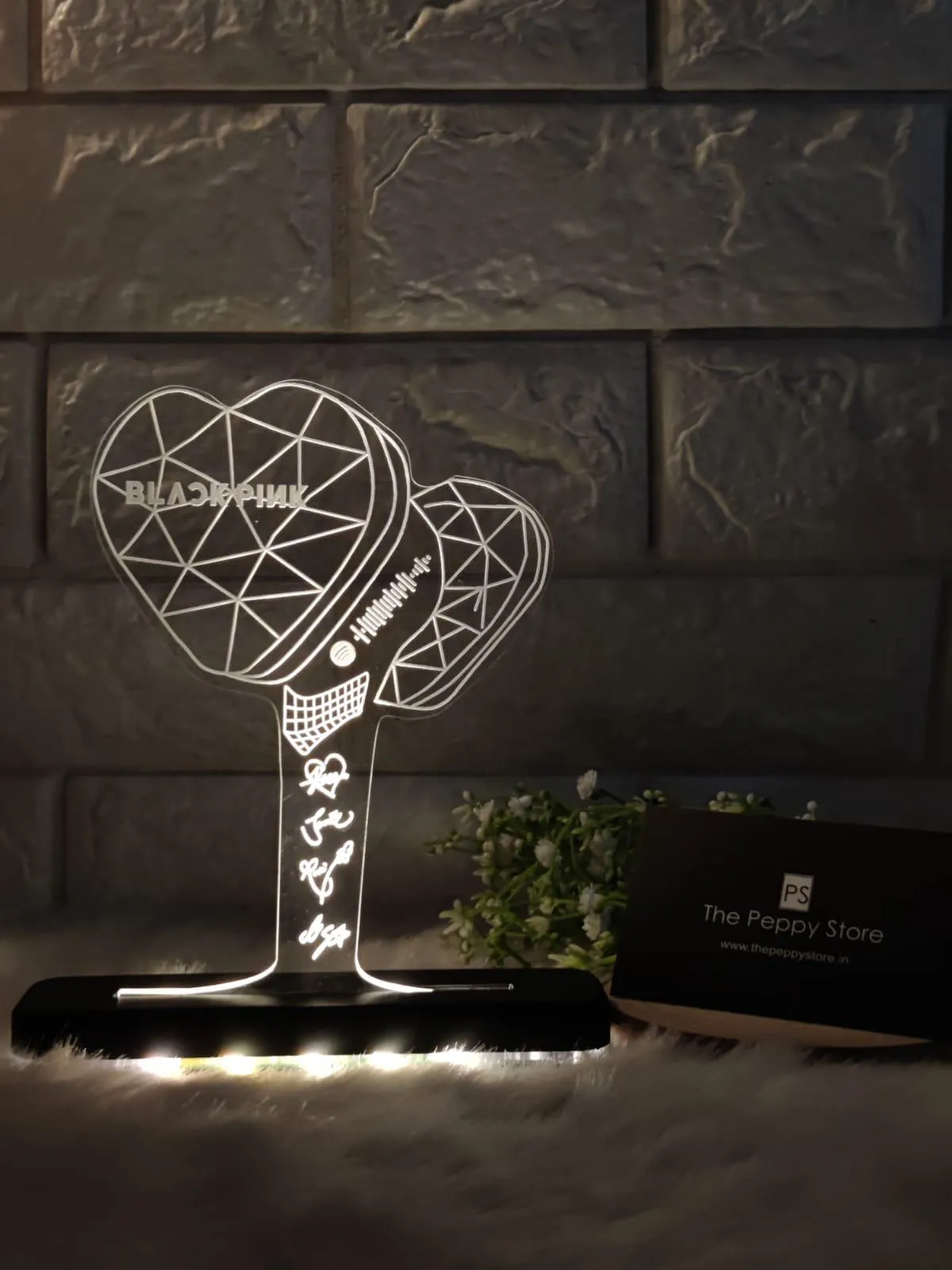 Blackpink Led Plaque with Led Stand