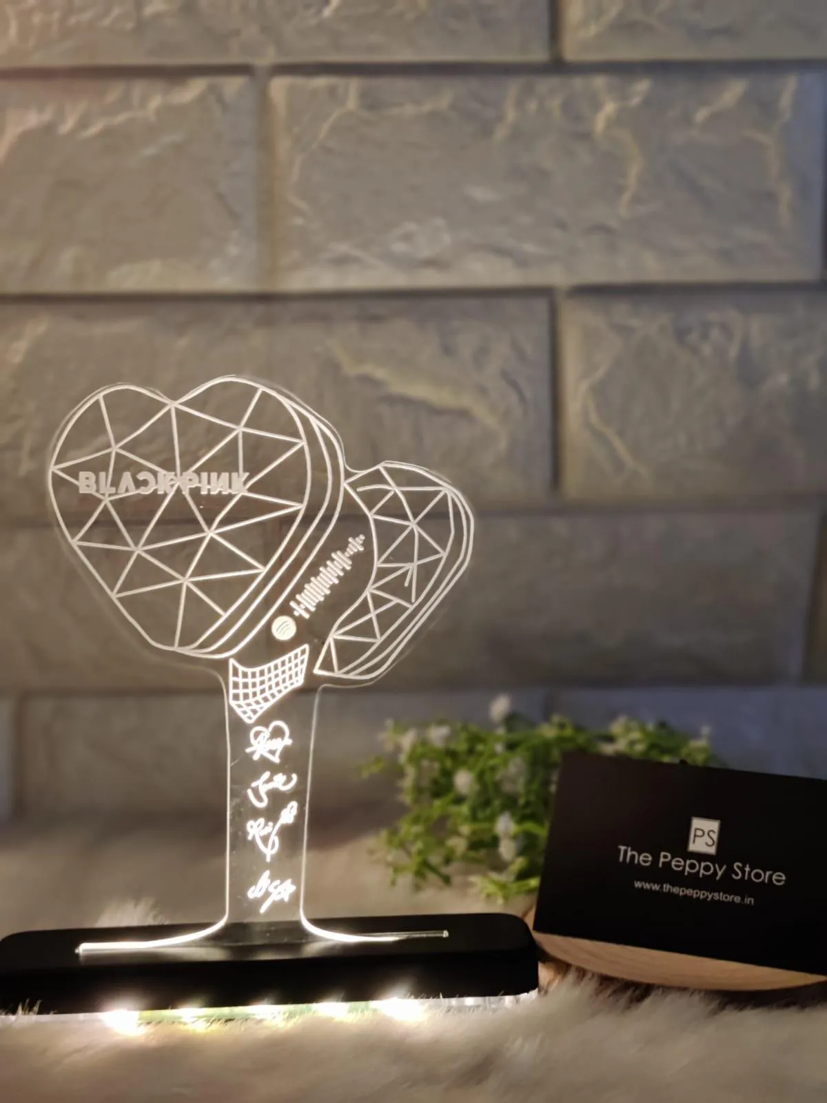 Blackpink Led Plaque with Led Stand
