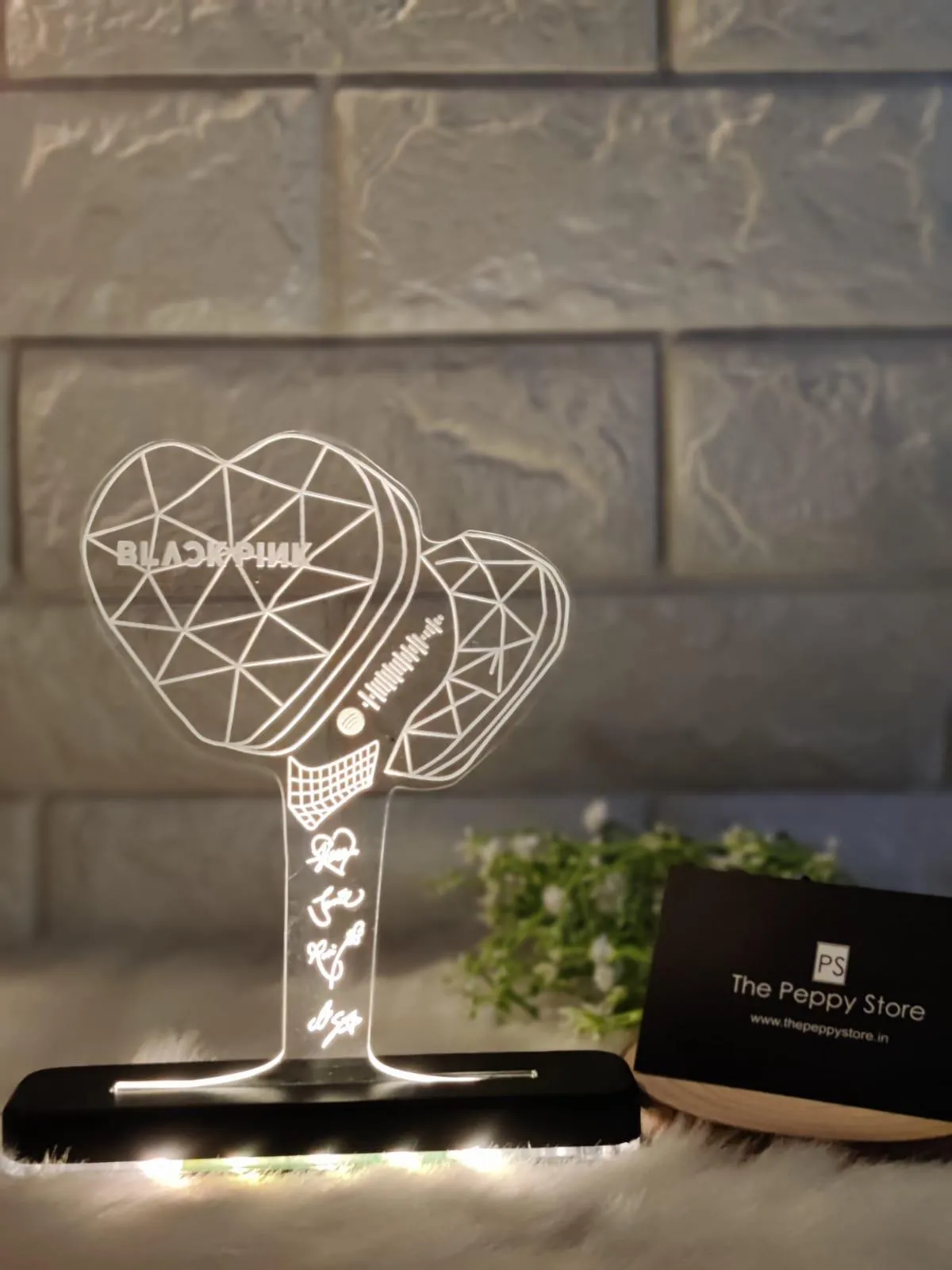 Blackpink Led Plaque with Led Stand