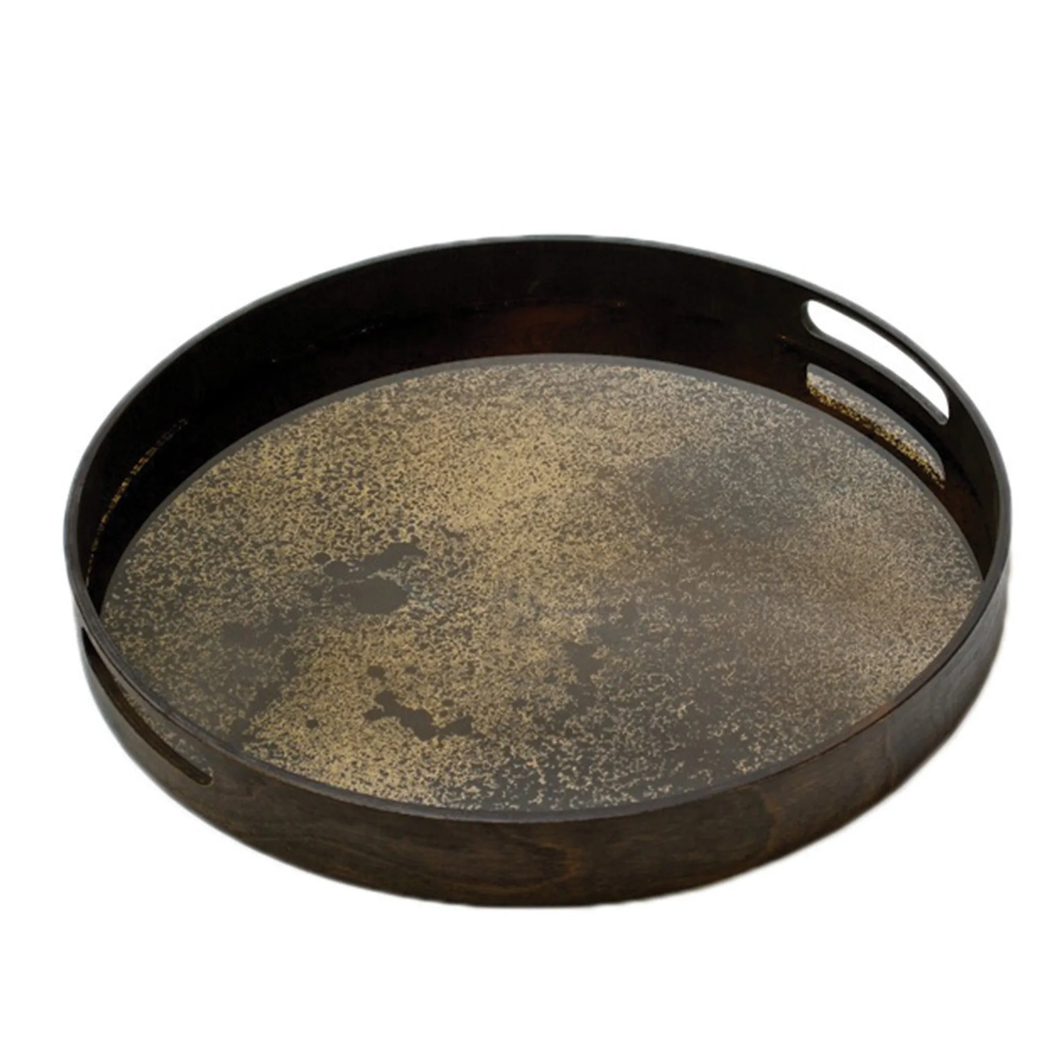 Bronze mirror tray- 19 x 19 x 2