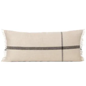 Calm Cushion 38x88 - Camel / Black