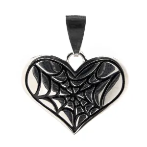 Charm Coven Cobweb Heart Charm