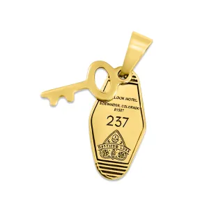 Charm Coven Room 237 Overlook Key Charm Gold