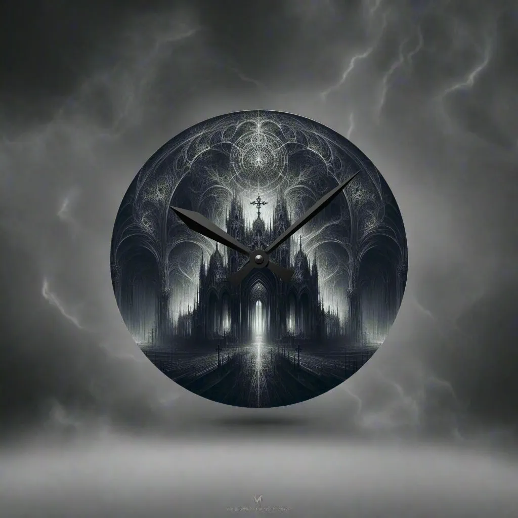 Chilling Chimes  Acrylic Wall Clock