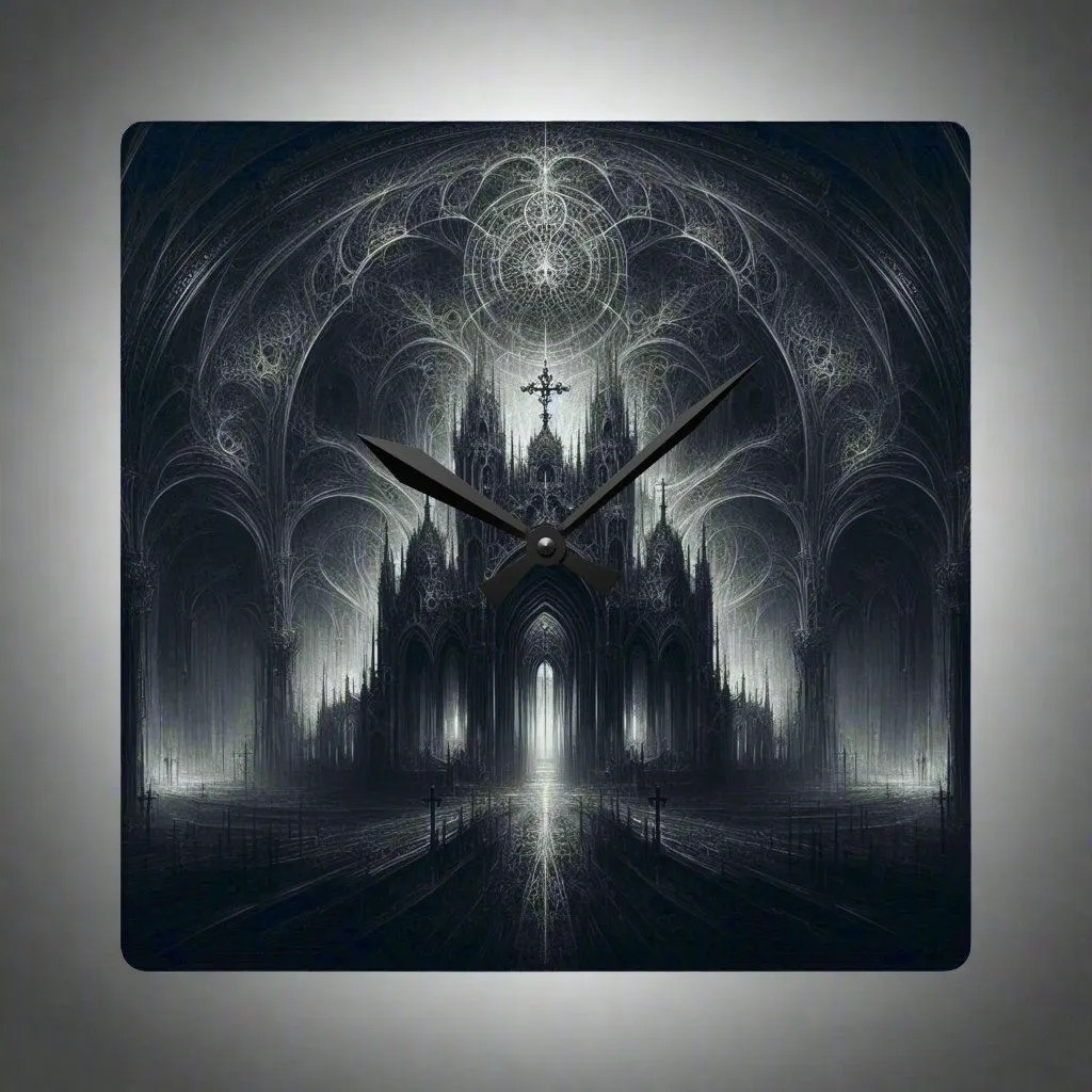Chilling Chimes  Acrylic Wall Clock