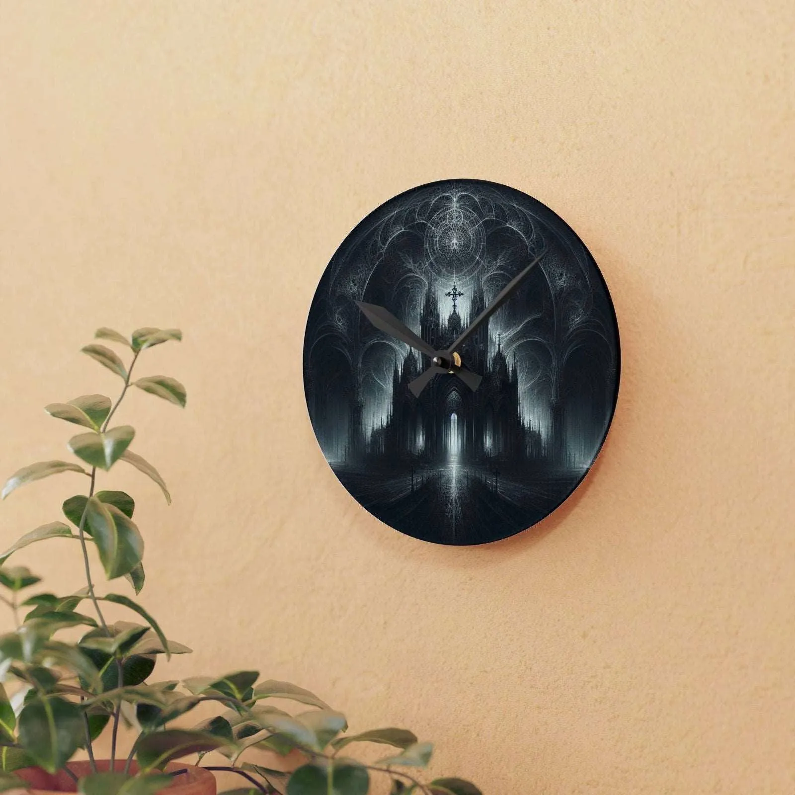 Chilling Chimes  Acrylic Wall Clock