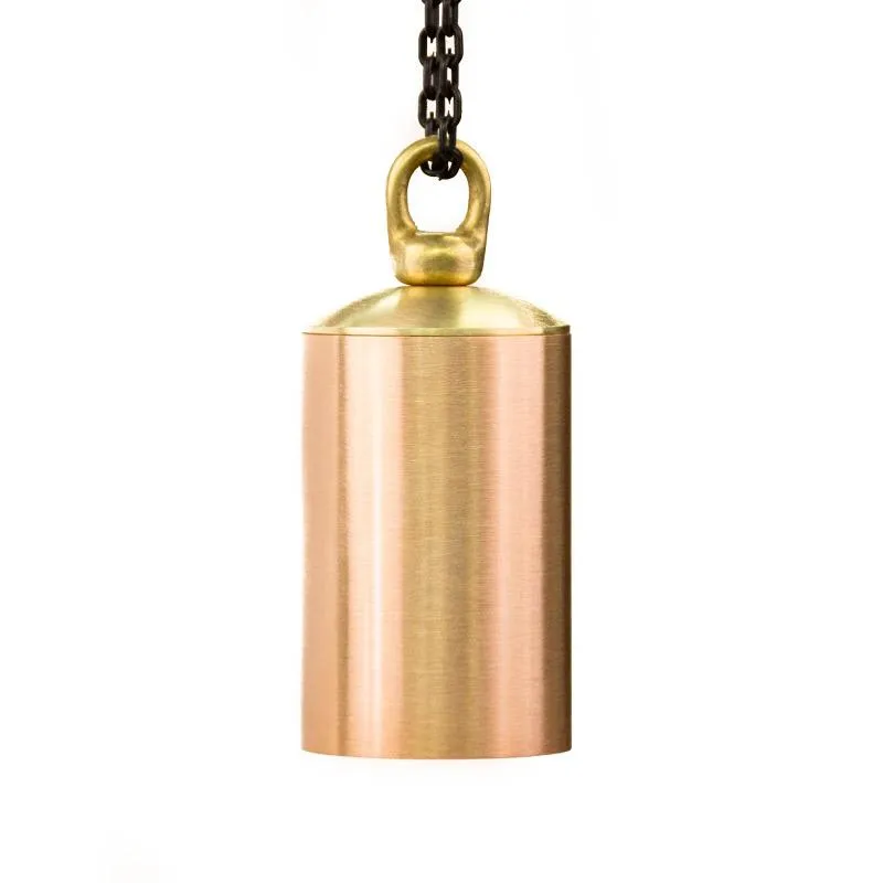 CopperMoon CM.610 12V Copper & Brass Round Hanging Pendant Light
