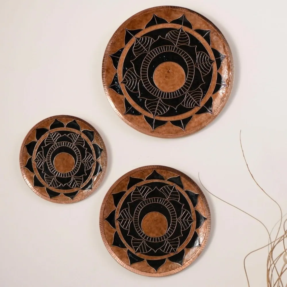 Deeva Copper Wallplate