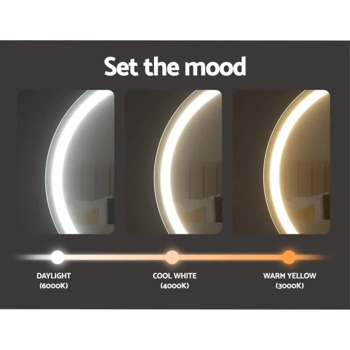 Embellir Makeup Mirror With Bluetooth And Led 60cm
