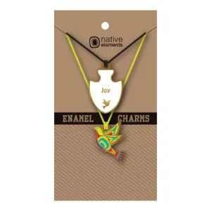 Enamel Charms - Hummingbird by Nicole La Rock