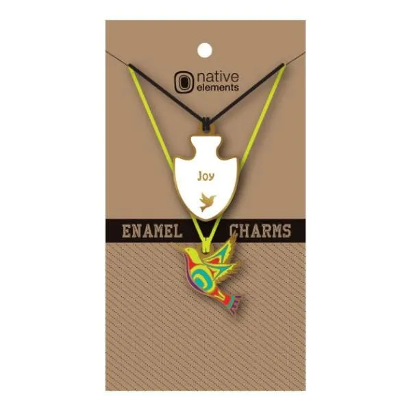 Enamel Charms - Hummingbird by Nicole La Rock