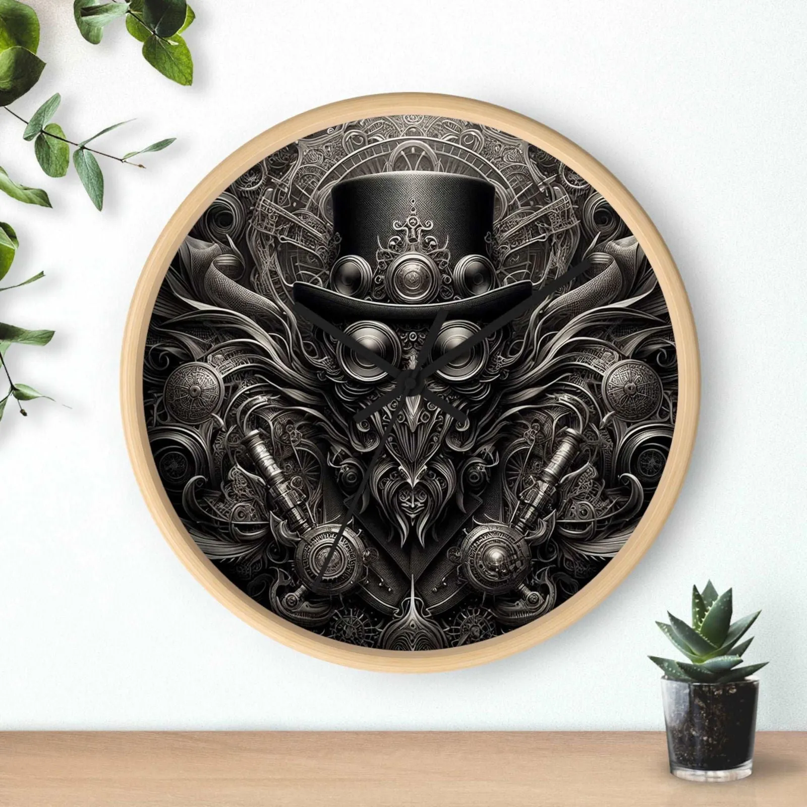 Ethereal Echo of Wall Clock