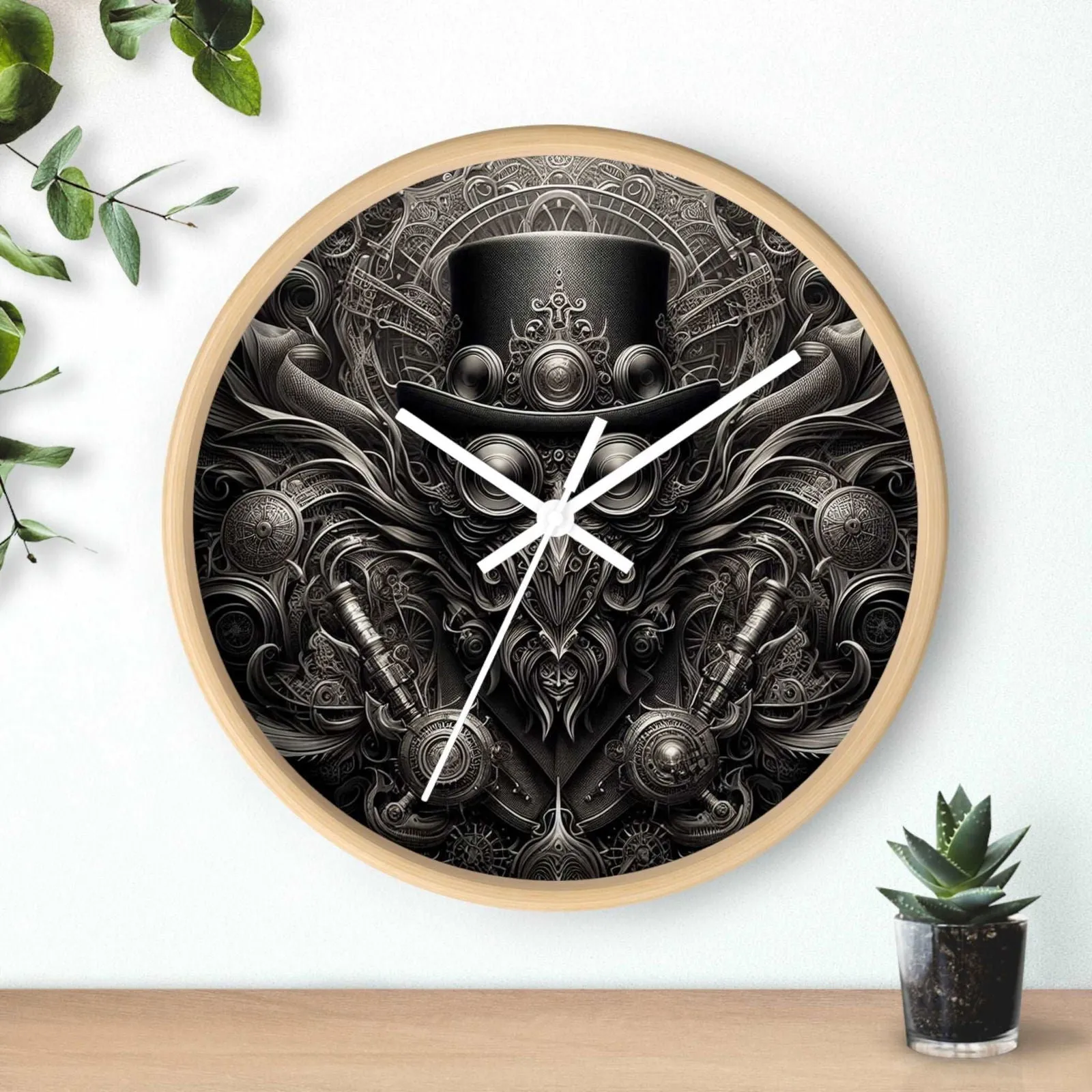 Ethereal Echo of Wall Clock
