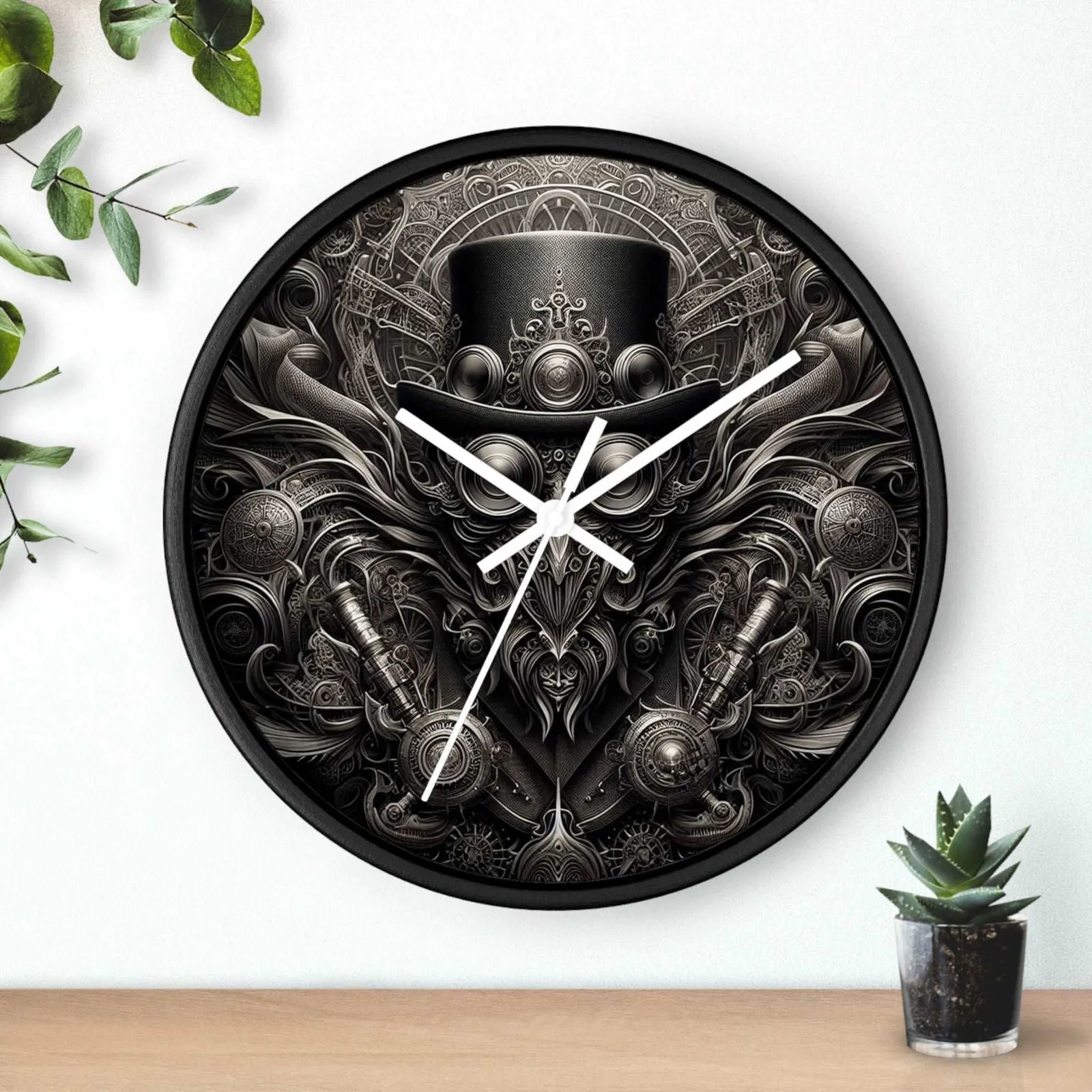 Ethereal Echo of Wall Clock