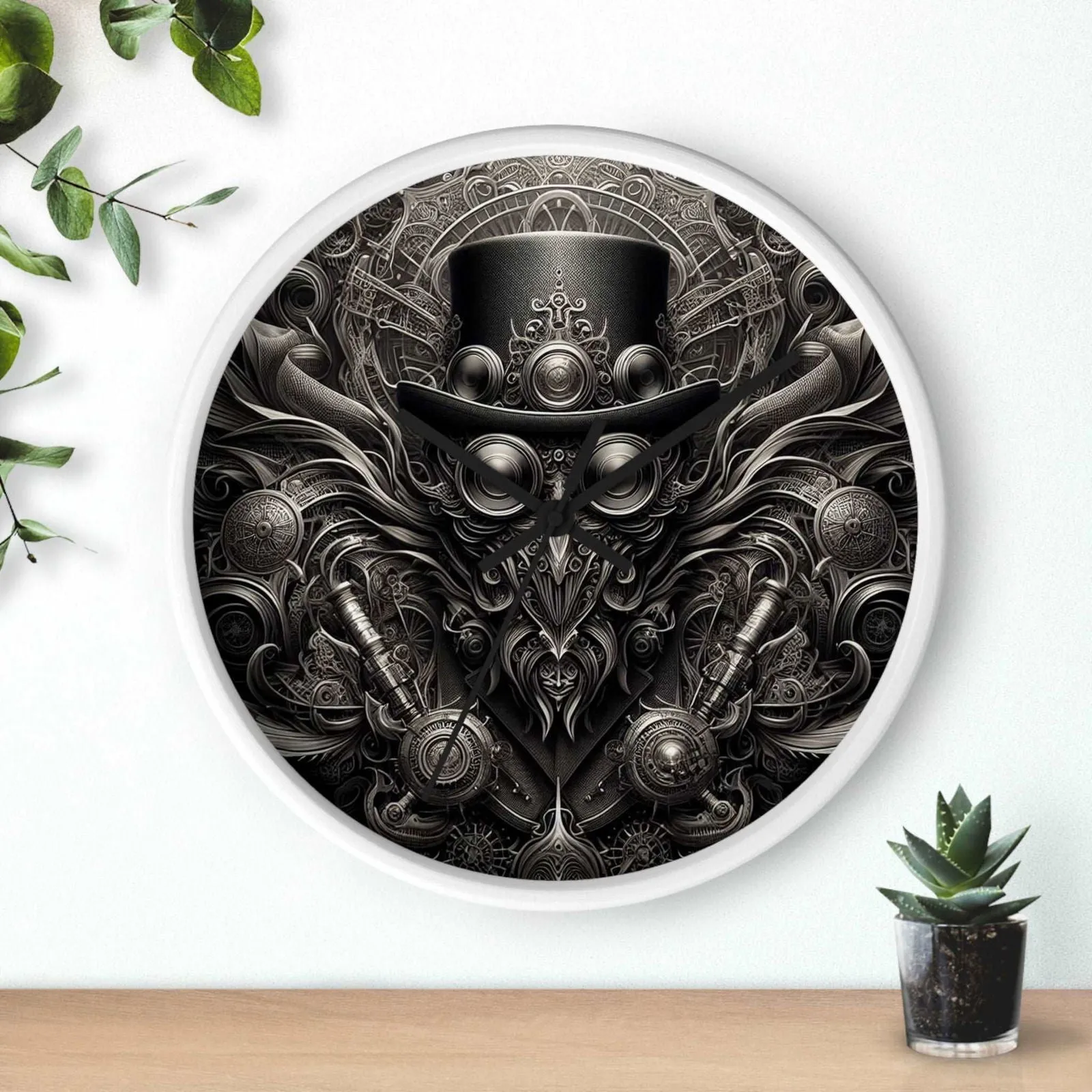 Ethereal Echo of Wall Clock