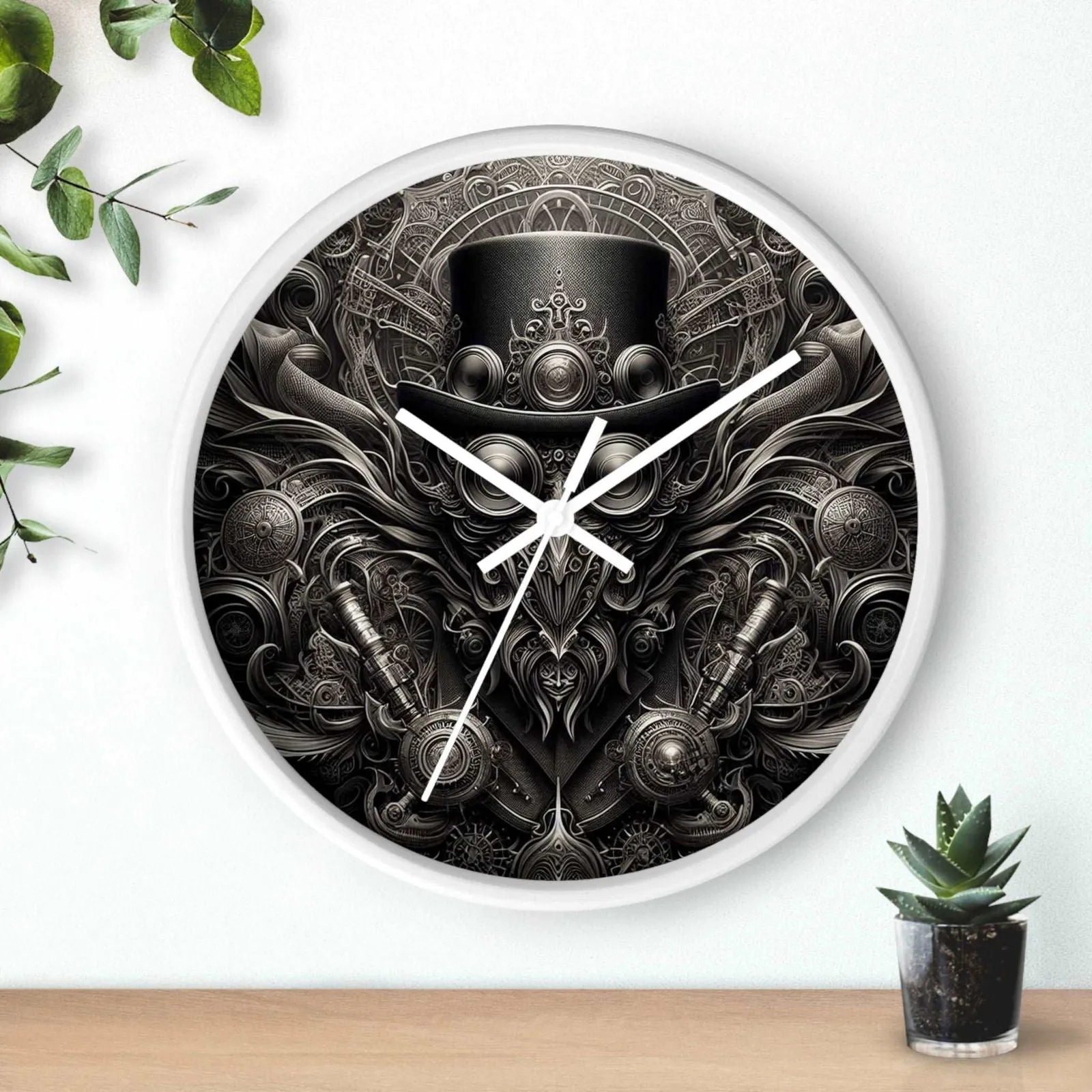Ethereal Echo of Wall Clock