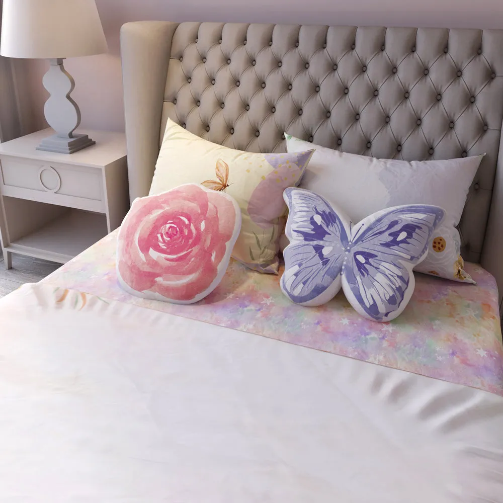 Fancy Fluff Kids 6 Pc  Full Bed Set   Secret Garden- Single/Double