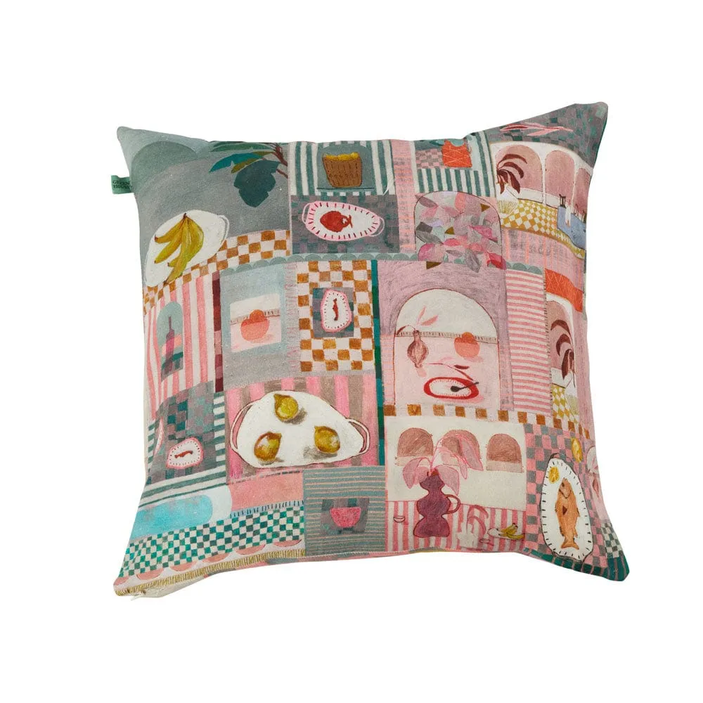 Fiesta Collage – Art Cushion