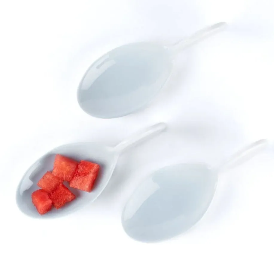 Fish Shape Small Porcelain Platter Set of 3 By Rena