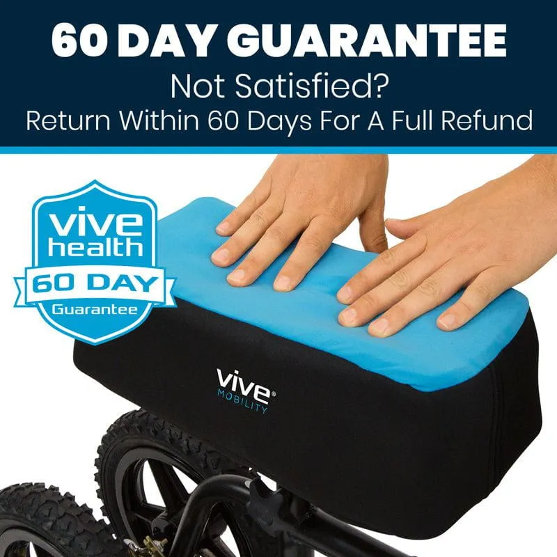 Foam Knee Walker Pad with Comfort Gel