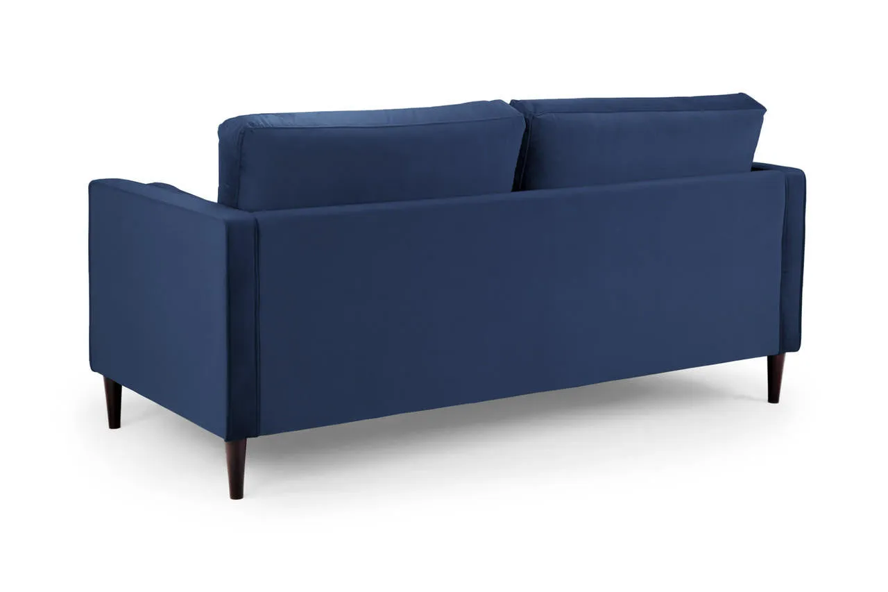 Fuji Sofa - Plush Blue 3 Seater