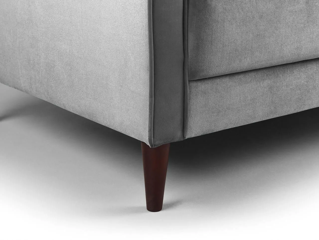 Fuji Sofa - Plush Grey 3 Seater