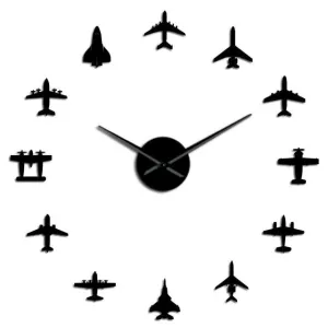 Giant Airplane Wall Clock